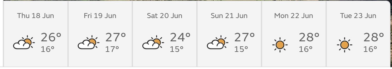 Heatwave: East Midlands issues heat-health alert as temperatures set to rise Screenshot 2026 06 17 at 16.49.47