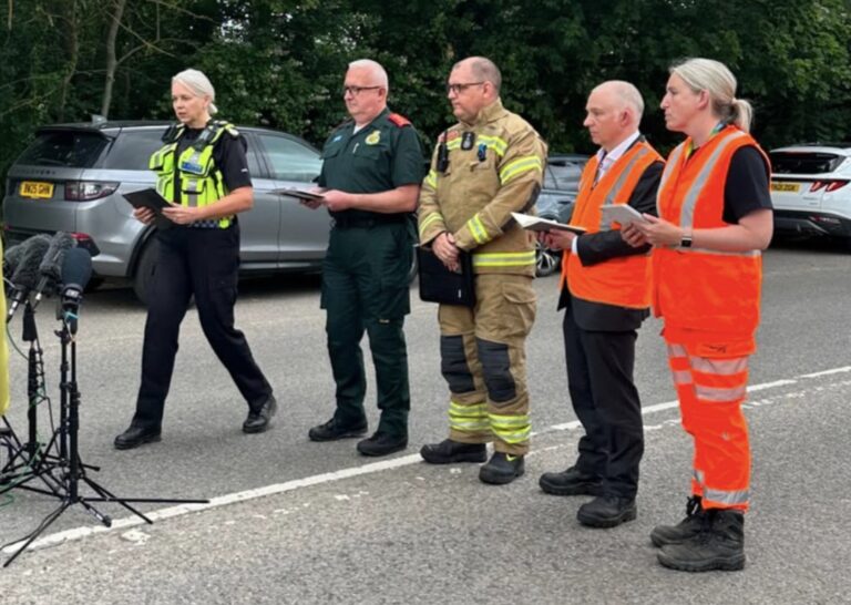 Update from Chief Constable Lucy D’Orsi following Bedford train crash