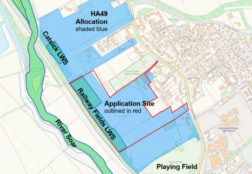 Plans for 350 homes in Barrow on Soar set for approval Screenshot 2026 06 19 145025