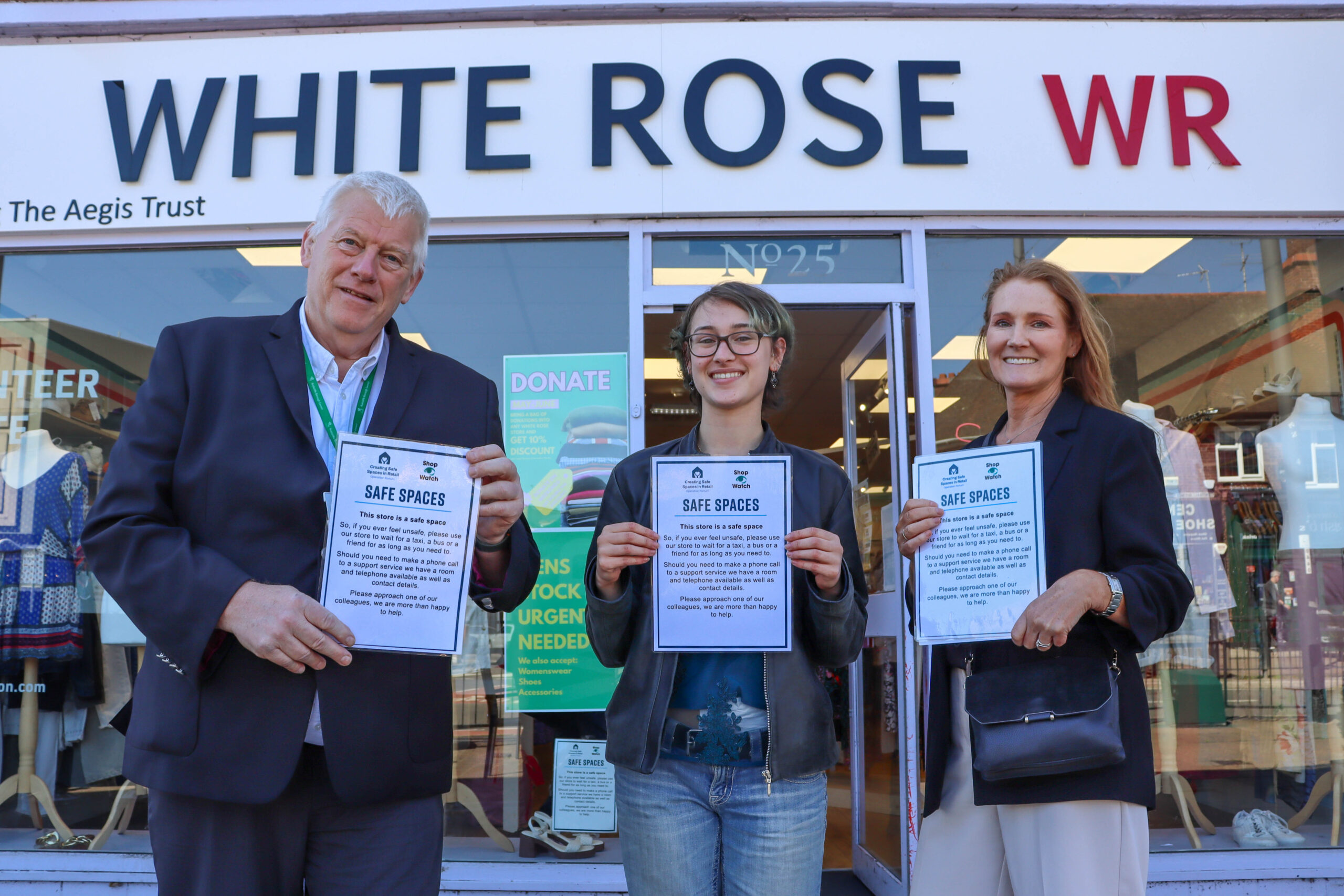 Safe Spaces for anyone seeking refuge available in West Bridgford, Bingham and Ruddington White Rose in West Bridgford is proud to offer its premises as a Safe Space for anyone who wishes to use it scaled