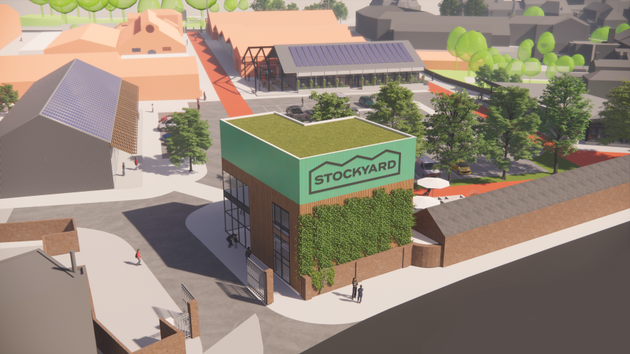 Plans for multi-million pound food and culture hub in Melton Aerial render 01b smaller file