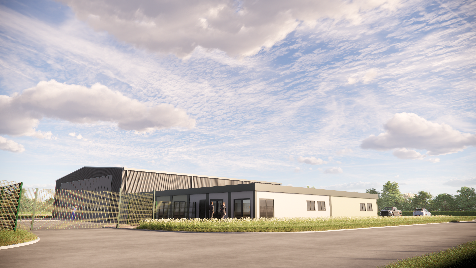 New £3.8m Lincs & Notts Air Ambulance airbase approved at Edwalton Artist impression of new base