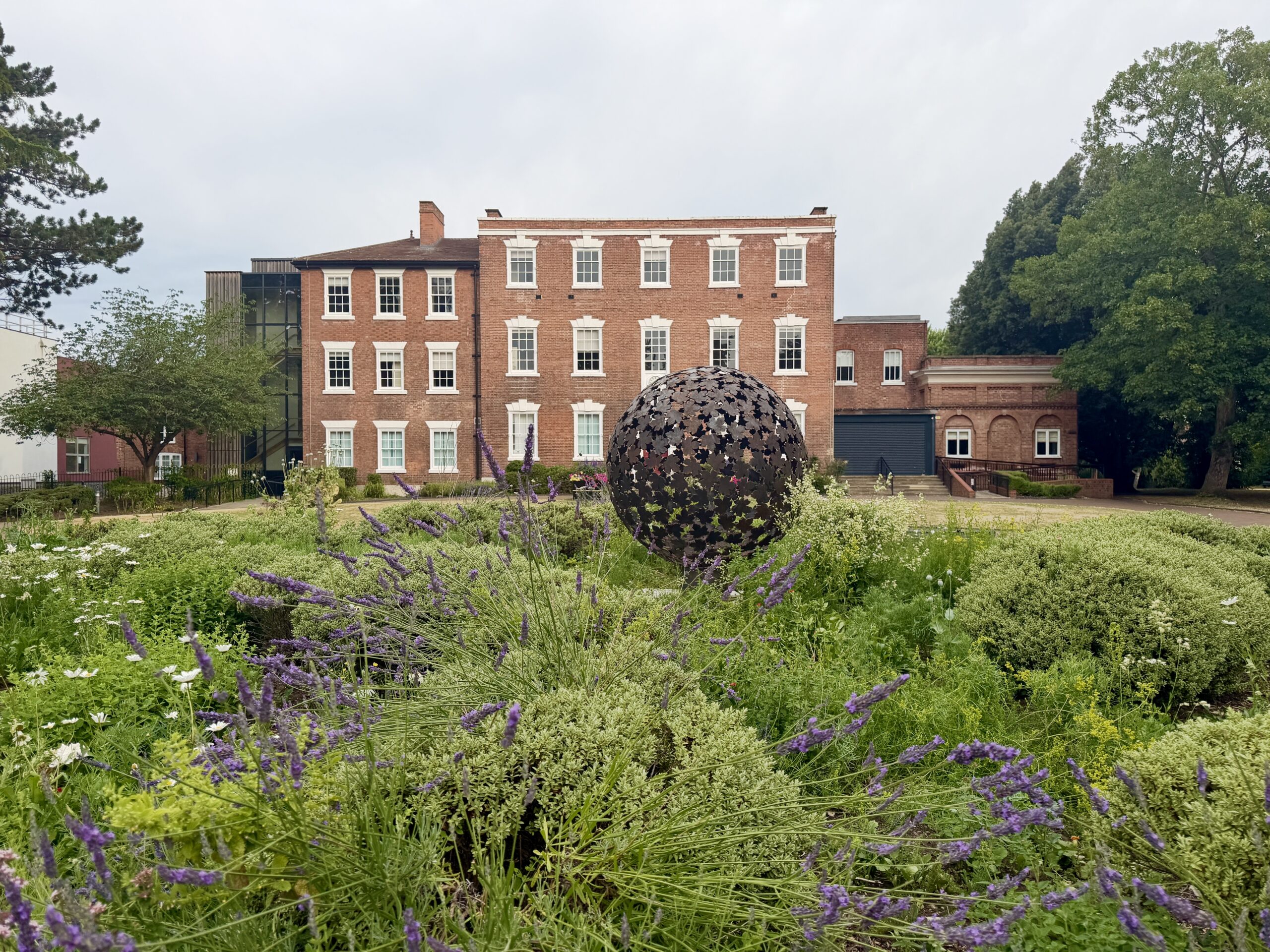 Pictures show new leaf sphere installed in Bridgford Park IMG 5048 scaled