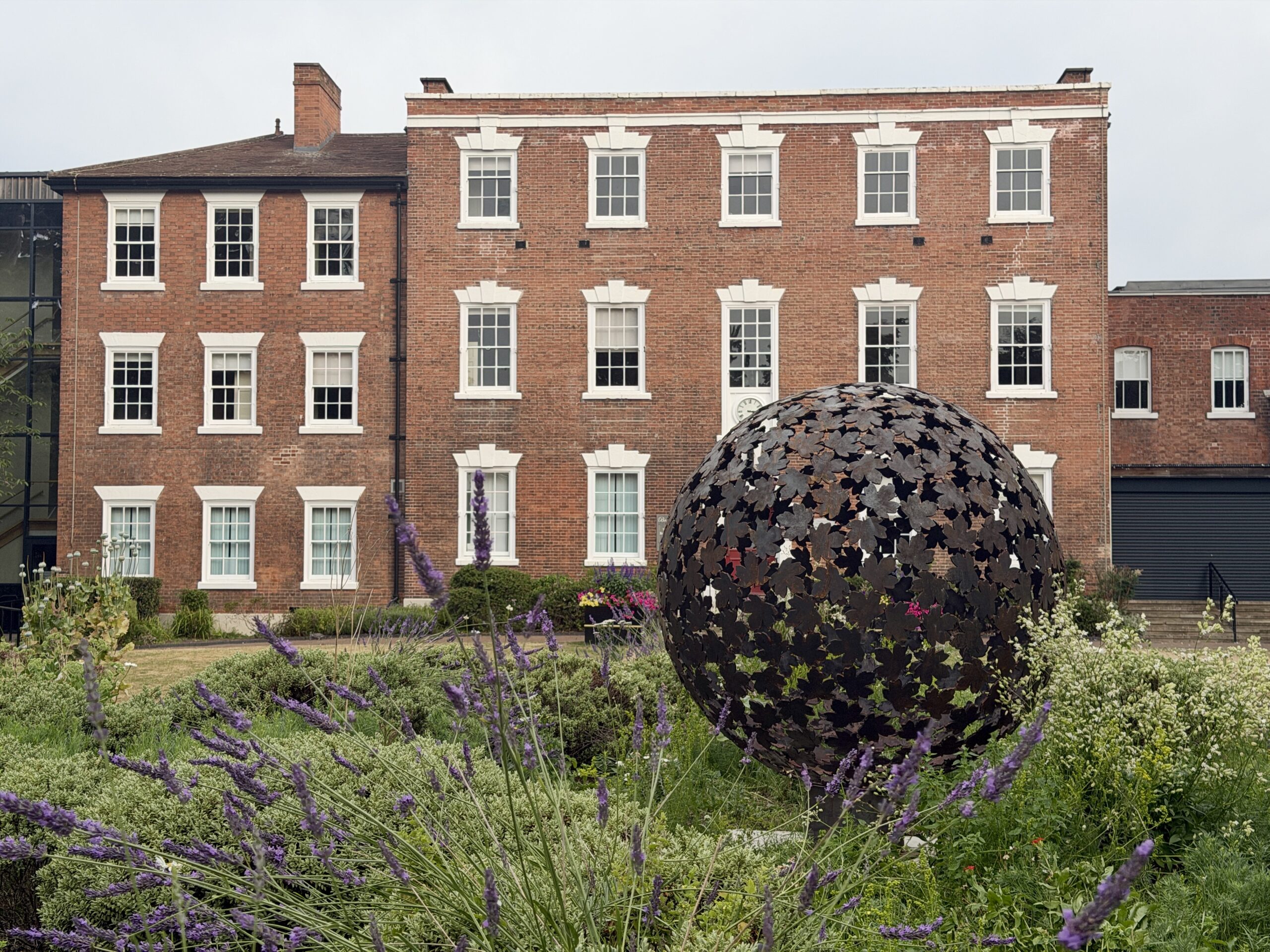 Pictures show new leaf sphere installed in Bridgford Park IMG 5049 scaled
