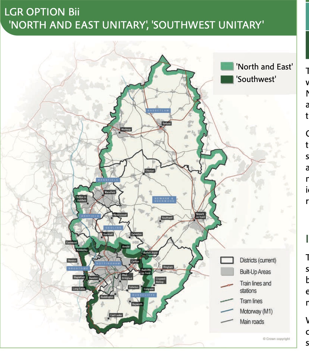 West Bridgford expected to join enlarged Nottingham City Council area Screenshot 2026 07 16 at 10.40.17