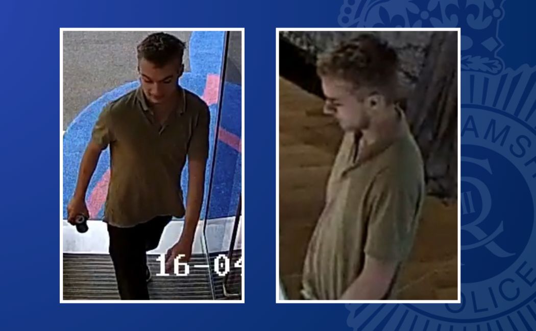 CCTV shared after three paintings vandalised at art gallery gallery appeal image