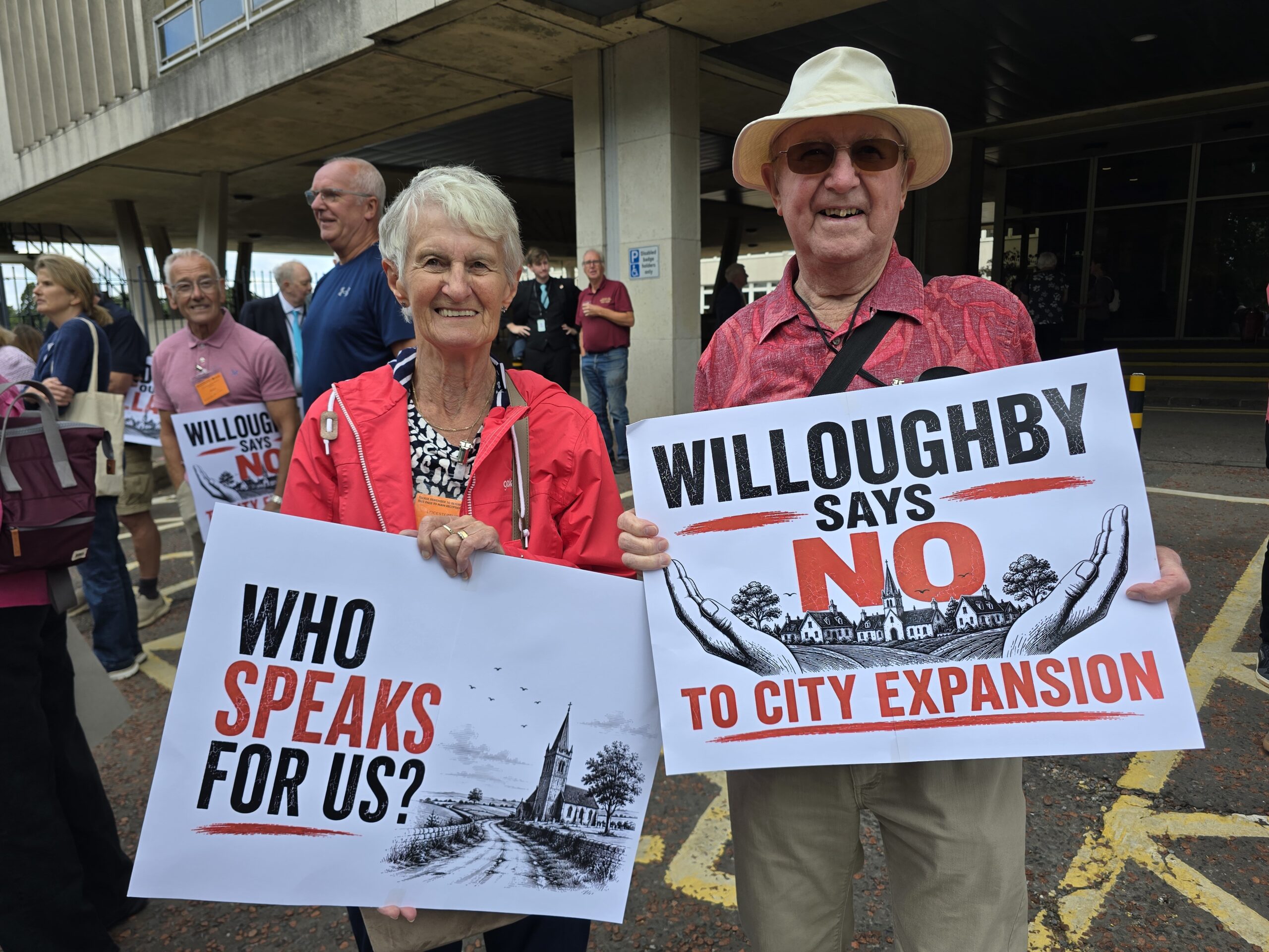 Leicester: Large protest outside county hall as residents, MPs and councillors call city expansion ‘horrific’ 1000161977 scaled