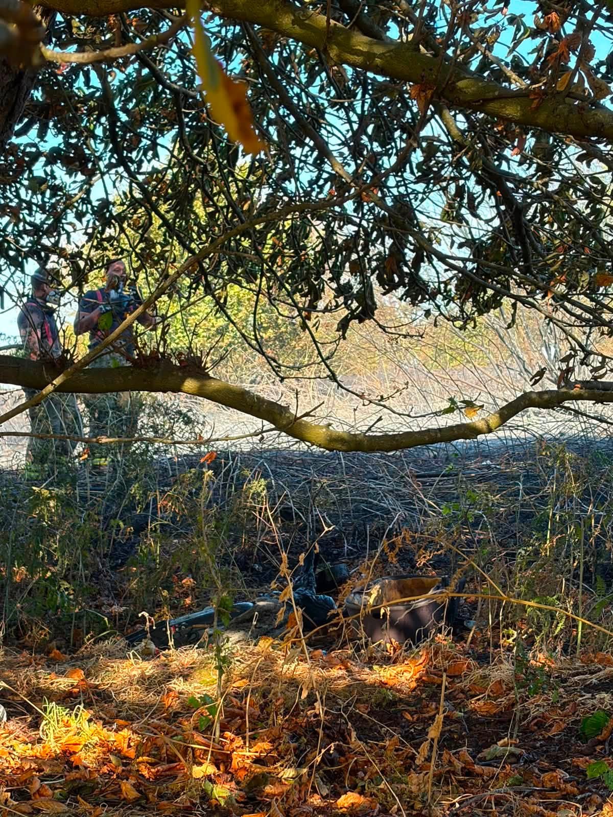 Firefighters deal with large field fire in Oak Tree, Mansfield 772632558 1518416186986963 3099865904182319770 n