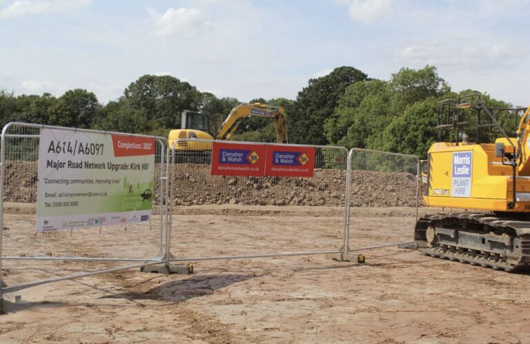 Rushcliffe: Main works to begin at A614 Kirk Hill junction from today 24 August for 12 months