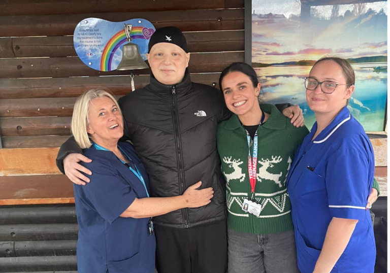 ‘I had no warning signs’: Young man saved by Nottingham specialist centre treating rare cancer