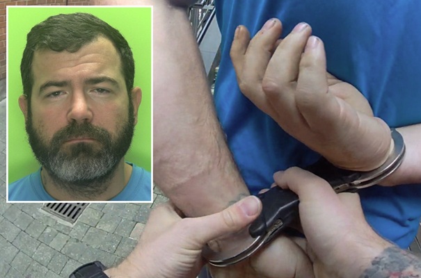 james hands was arrested in nottingham city centre