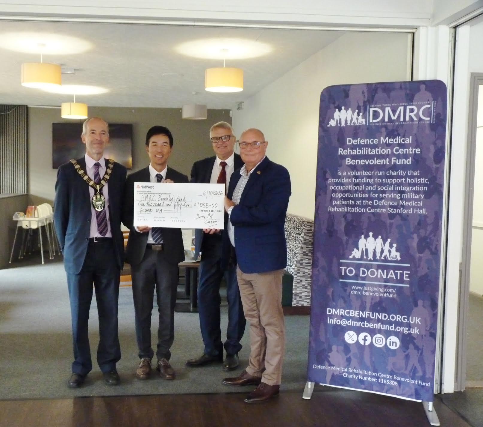 Edwalton Golf Club raises £1,055 for military rehabilitation charity 0 4