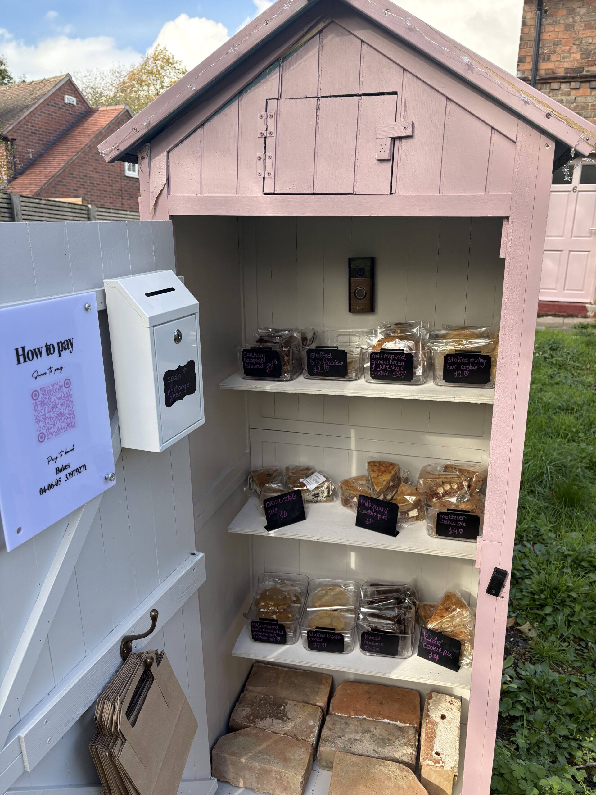Sisters launch cake and dog treat sheds at Wilford village cottage IMG 3941 1 scaled