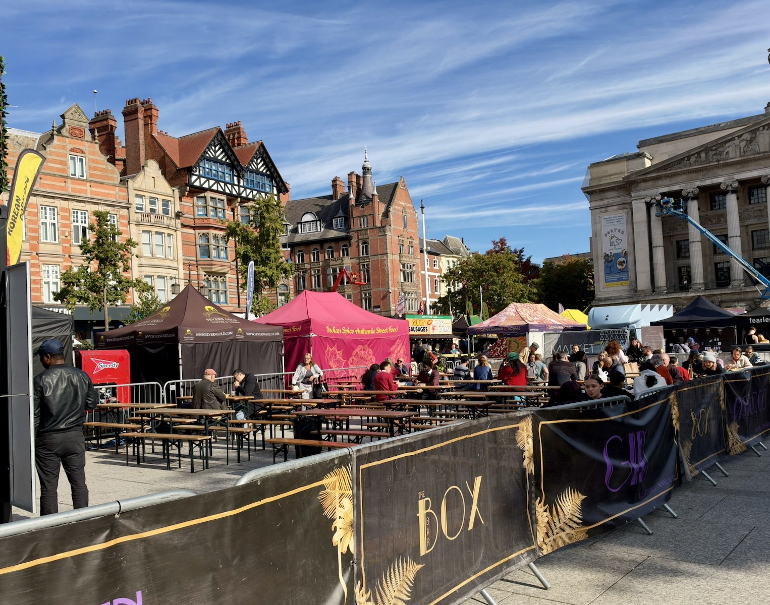 Nottingham International Market returns to Old Market Square with food and gifts from around the world Screenshot 2026 10 08 at 17.55.53