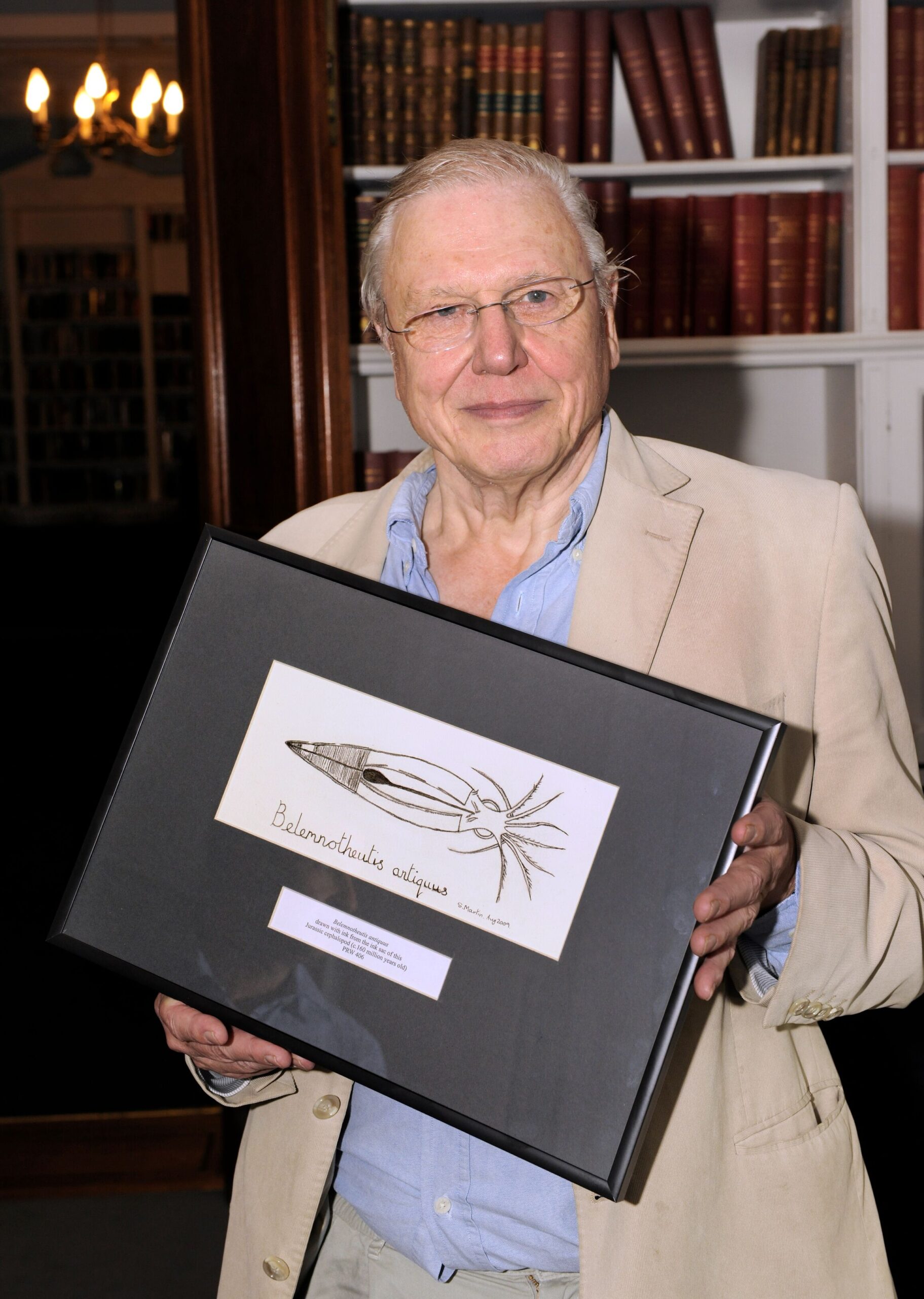 British Geological Survey marks 50 years at Keyworth headquarters Sir David Attenborough scaled